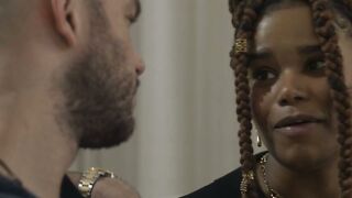 Nailing my hot new TS Ebony neighbor in the ass