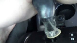 Milf fucks gear stick: hardcore BDSM solo webcam session