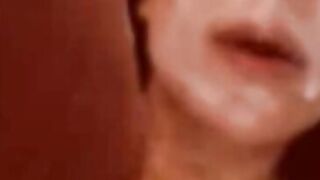 Big-Titted Bannysquirt Cums on Her Face