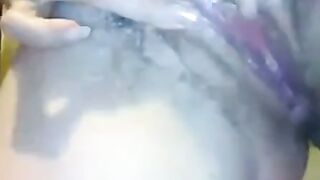 Moist MILF Pleasures Herself on Webcam