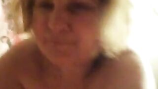 Russian BBW Amateur Plays with Big Tits