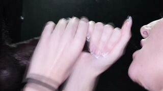 Damn girls! FOURTEEN cumshots drained!?