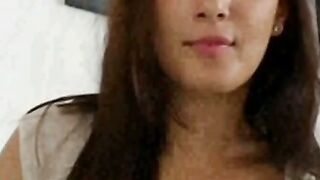 Montenegrin Girl Teasing on Webcam