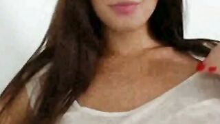 Montenegrin Girl Teasing on Webcam