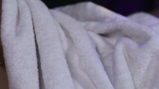 Giving my favorite customer a full body rubdown