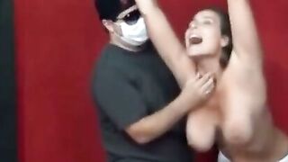 Blonde Amateur With Big Natural Tits Loves Tickling