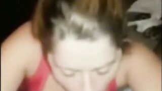 Interracial Amateur Blowjob with a BBC