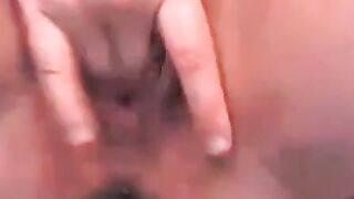 Pregnant Webcam Girl Anal Play with Toy