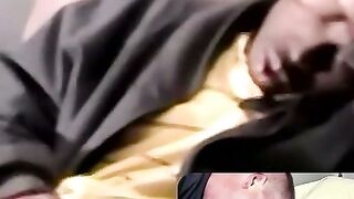 JoeSchmoeXXX.com - Nervous Isaac gets comfortable wanking off his BBC with satisfacti