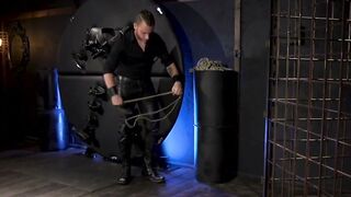 Hardcore BDSM Anal Cumshot Action