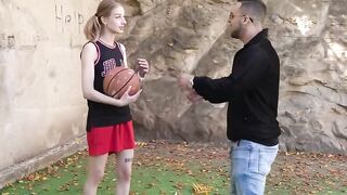 Basketball women slobbers over my bigcock