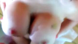 Russian Amateur Couple's Sauna Blowjob