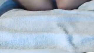 Busty Amateur Squirter Pleasures Herself