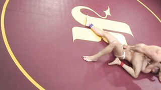 Gay Muscle Wrestling Fuck and Facial