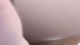 Redhead Teen Plays with Glass Dildo on Webcam