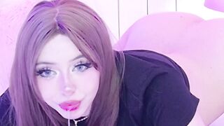 Toy Play - Hot Brunette Babe Masturbates With Vibrator And Dildos