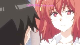 Shy big boobs schoolgirl finally takes her crush’s virginity