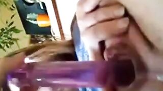 Creamy Pussy Orgasm with a Sex Toy