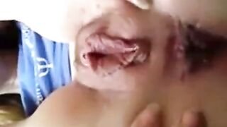 Creamy Pussy Orgasm with a Sex Toy
