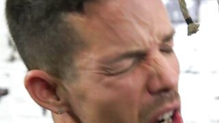 Gay Prison Revenge Bareback Fucking Rough Punishment Bondage Flogging CBT Confession