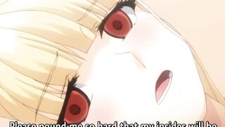 Colosseum no Senki: Big boobs blonde chained, ravaged in brutal bondage & anal BDSM