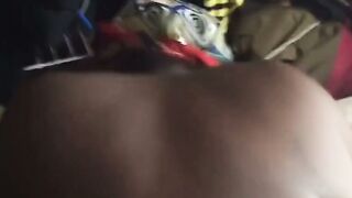 Big Booty Black Amateur Mama Gets Fucked Hard Doggy Style