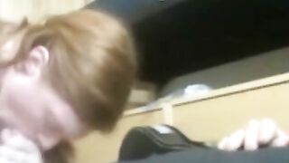 Girl's American-Czech Deep Throat Blowjob