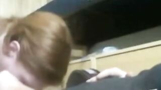 Girl's American-Czech Deep Throat Blowjob