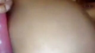 Slim Ebony Demon Masturbates on Webcam