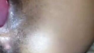 Slim Ebony Demon Masturbates on Webcam
