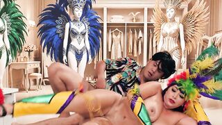 THE MILF's CARNIVAL OUTFIT . Kari Cachonda