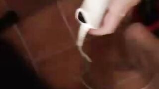 Latina Amateur Fucks Her Hitachi on Webcam