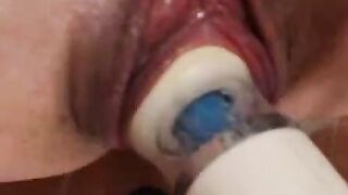 Latina Amateur Fucks Her Hitachi on Webcam