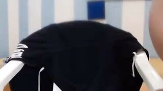 Latina Amateur Fucks Her Hitachi on Webcam