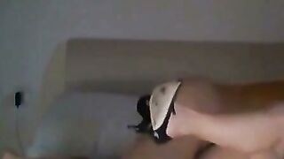 Cuckold Hubby Eats Cream Pie After Old-Young Amateur Sex