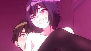 Classmate Fucks Horny Schoolgirl on School Toilet ○ HENTAI UNCENSORED (SUBBED)