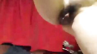 Hairy Milf Pussy Squirting on Webcam