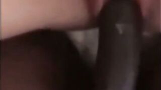 Big-Titted Blonde Rides Her BBC Daddy