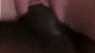 Big-Titted Blonde Rides Her BBC Daddy
