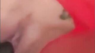 Big-Titted Blonde Rides Her BBC Daddy