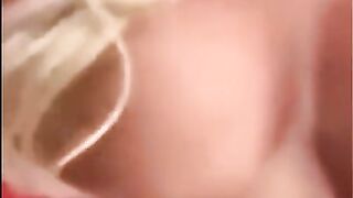 Big-Titted Blonde Rides Her BBC Daddy