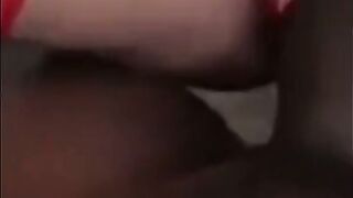 Big-Titted Blonde Rides Her BBC Daddy