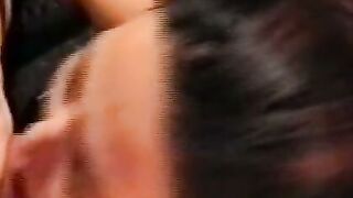 Dansk Amatør Asian Nyder Sperm i Munden
