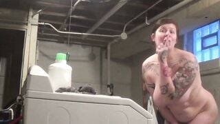 Doing Laundry Naked, But My Neighbors Can Hear Me!