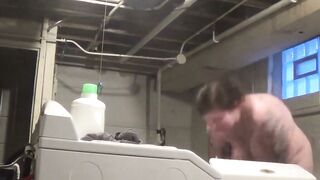 Doing Laundry Naked, But My Neighbors Can Hear Me!