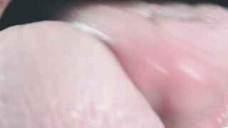 Sensual Asian MILF Gives Tongue Blowjob