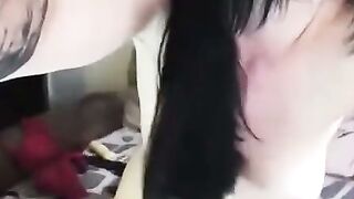 Sweety Kriss Squirts on Fuck Machine