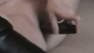 Belgian MILF Slave Dildo Play