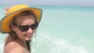 Swimming Naked in Cuba's Atlantic Ocean Waters