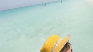Swimming Naked in Cuba's Atlantic Ocean Waters